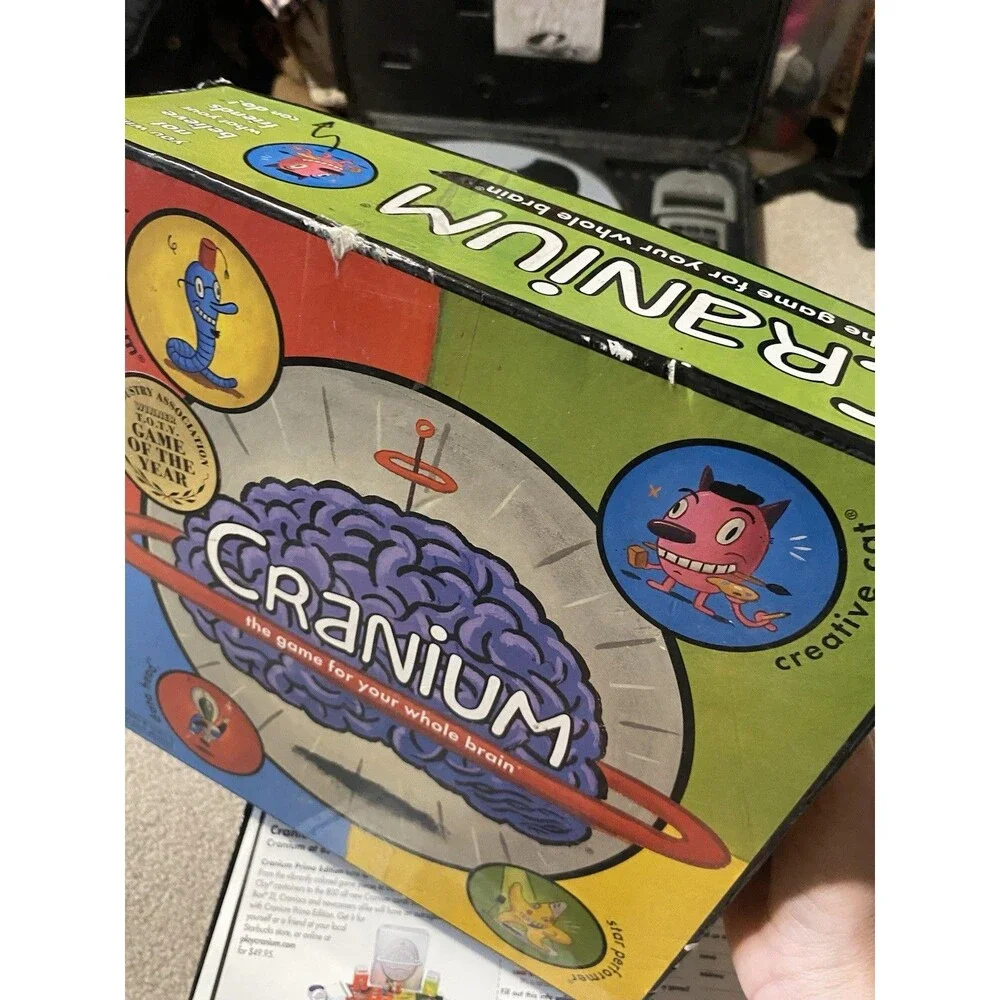 Vintage Cranium Board Game 1998 2002 Edition Family Party Game